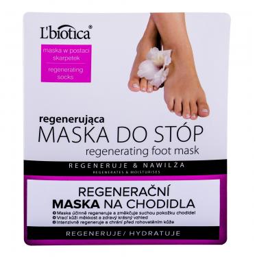 L'Biotica Foot Mask Regenerating  1Pc    Ženski (Maska Za Stopala)