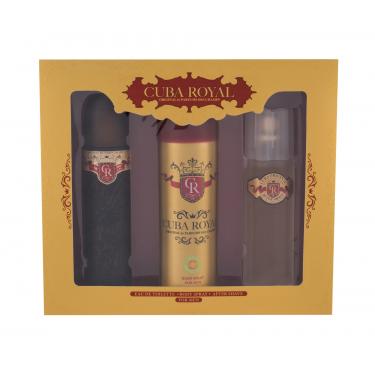 Cuba Royal 100Ml   Edt 100 Ml + Deodorant 200 Ml + Aftershave Water 100 Ml Aftershave Water 5900000101  Muški(Eau De Toilette)