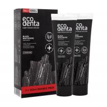 Ecodenta Toothpaste Black Whitening Black Whitening Toothpaste 2 X 100 Ml 100Ml    Unisex (Pasta Za Zube)