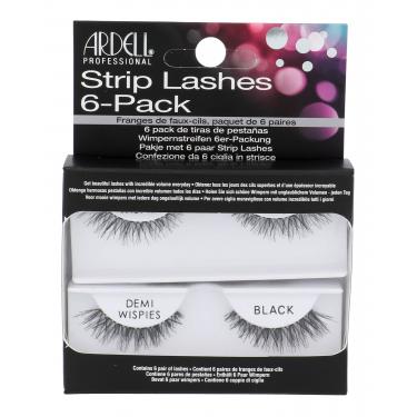 Ardell Strip Lashes Demi Wispies  6Pc Black   Ženski (Umjetne Trepavice)