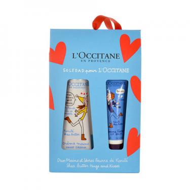 L'Occitane Shea Butter  30Ml Shea Butter Hand Cream + 12Ml Shea Butter Lip Balm 30Ml    Ženski (Krema Za Ruke)