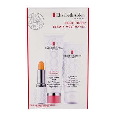 Elizabeth Arden Eight Hour Cream Skin Protectant Protective Care 50 Ml + Moisturizing Hand Care 75 Ml + Moisturizing Lip Care Spf15 3,7 G 50Ml    Ženski (Balzam Za Tijelo)