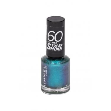 Rimmel London 60 Seconds Super Shine  8Ml 721 Siren   Ženski (Lak Za Nokte)