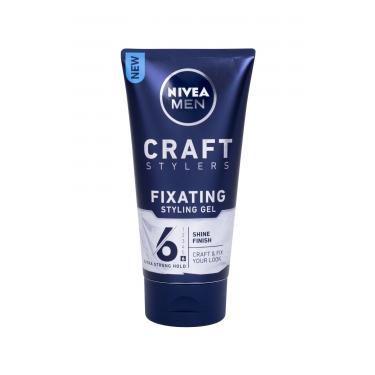 Nivea Men Craft Stylers Fixating  150Ml   Shine Muški (Gel Za Kosu)