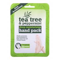 Xpel Tea Tree Tea Tree & Peppermint Deep Moisturising Hand Pack  1Pc    Ženski (Hidratantne Rukavice)