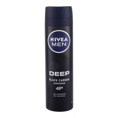 Nivea Men Deep Black Carbon  150Ml   48H Muški (Antiperspirant)