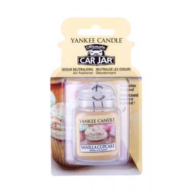 Yankee Candle Vanilla Cupcake Car Jar  1Pc    Unisex (Osvježivac Zraka Za Auto)