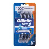 Gillette Blue3  1Ks 6 Pcs Raise For Shaving Muški  (Cosmetic)