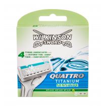 Wilkinson Sword Quattro Titanium Sensitive  8Pc    Muški (Zamjenska Oštrica)