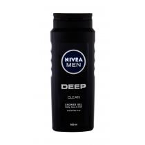 Nivea Men Deep Clean  500Ml   Body, Face & Hair Muški (Gel Za Tuširanje)