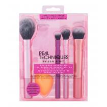 Real Techniques Brushes Everyday Essentials Make-Up Sponge + Brush For Concealer + Blush + Highlighter + Shadow 1Pc    Ženski (Cetka)