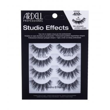 Ardell Studio Effects Wispies  4Pc Black   Ženski (Umjetne Trepavice)