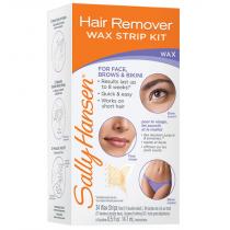 Sally Hansen Hair Remover Wax Strip Kit For Face & Bikini    14,7Ml Ženski (Cosmetic)