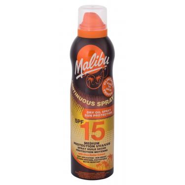 Malibu Continuous Spray Dry Oil  175Ml   Spf15 Ženski (Losion Za Tijelo Od Sunca)