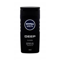 Nivea Men Deep Clean  250Ml   Body, Face & Hair Muški (Gel Za Tuširanje)