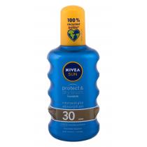 Nivea Sun Protect & Dry Touch Invisible Spray  200Ml   Spf30 Unisex (Losion Za Tijelo Od Sunca)