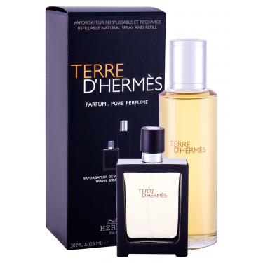 Hermes Terre D´Hermes  Perfume 30 Ml Refillable Bottle + Perfume 125 Ml Refill 125Ml  Refill  Muški (Perfume)