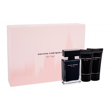 Narciso Rodriguez For Her  Edt 50 Ml + Body Lotion 50 Ml + Shower Gel 50 Ml 50Ml    Ženski (Eau De Toilette)