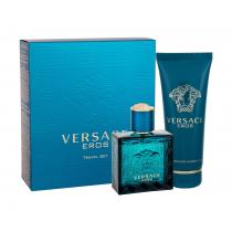Versace Eros  Edt 50 Ml + Shower Gel 100 Ml 50Ml    Muški (Eau De Toilette)