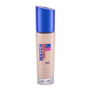 Rimmel London Match Perfection Spf20  30Ml 103 True Ivory   Ženski (Makeup)