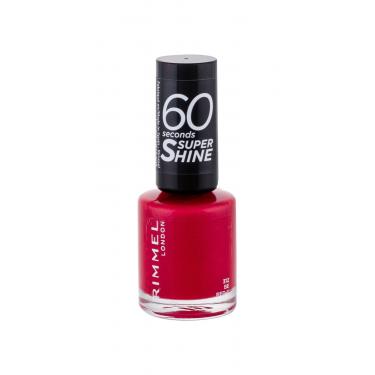 Rimmel London 60 Seconds Super Shine  8Ml 312 Be Red-Y   Ženski (Lak Za Nokte)