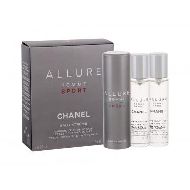 Chanel Allure Homme Sport Eau Extreme   3X20Ml  Twist And Spray  Muški (Eau De Toilette)