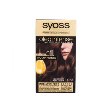 Syoss Oleo Intense Permanent Oil Color 50Ml  Ženski  (Hair Color)  4-18 Mokka Brown