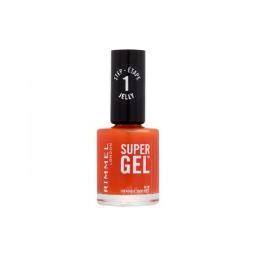 Rimmel London Super Gel 12Ml Step1   (Nail Polish) Ženski  018 Orange Sorbet