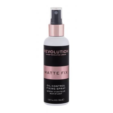 Makeup Revolution London Matte Fix Oil Control Spray  100Ml    Ženski (Fiksator Šminke)