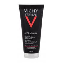 Vichy Homme Hydra Mag C  200Ml    Muški (Gel Za Tuširanje)