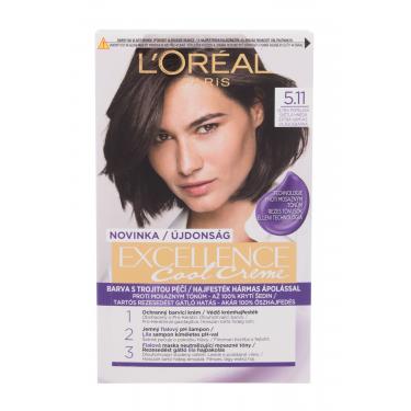 L'Oréal Paris Excellence Cool Creme  48Ml 5,11 Ultra Ash Light Brown   Ženski (Boja Kose)