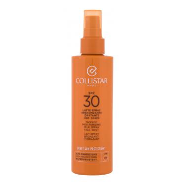 Collistar Smart Sun Protection Tanning Moisturizing Milk Spray  200Ml   Spf30 Unisex (Losion Za Tijelo Od Sunca)