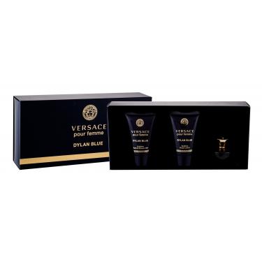 Versace Pour Femme Dylan Blue Edp 5 Ml + Body Lotion 25 Ml + Shower Gel 25 Ml 5Ml    Ženski (Eau De Parfum)