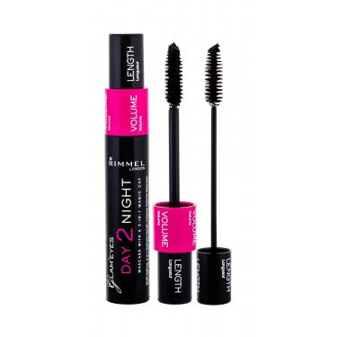 Rimmel London Day 2 Night   9,5Ml 001 Black   Ženski (Maskara)