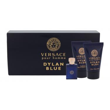 Versace Pour Homme Dylan Blue Edt 5 Ml + Shower Gel 25 Ml + Aftershave Balm 25 Ml 5Ml    Muški (Eau De Toilette)