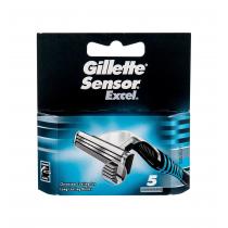 Gillette Sensor Excel  1Pc  5Pcs Replacement Blades  Muški (Cosmetic)