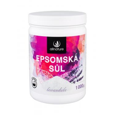 Allnature Epsom Salt Lavender  1000G    Unisex (Sol Za Kupku)