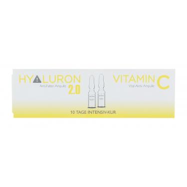 Alcina Hyaluron 2.0 + Vitamin C Ampulle Regenerative Treatment 5 X 1 Ml + Regenerative Treatment Vitamin C 5 X 1 Ml 5Ml    Ženski (Serum Za Kožu)