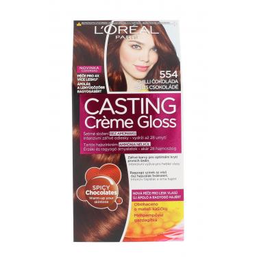 L'Oréal Paris Casting Creme Gloss   48Ml 554 Chilli Chocolate   Ženski (Boja Kose)