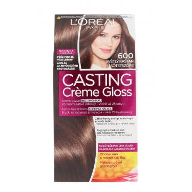 L'Oréal Paris Casting Creme Gloss   48Ml 600 Light Brown   Ženski (Boja Kose)