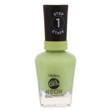 Sally Hansen Miracle Gel Neon  14,7Ml 052 Electri-Lime   Ženski (Lak Za Nokte)