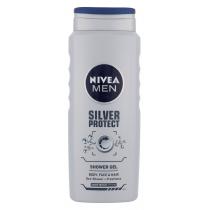 Nivea Men Silver Protect   500Ml    Muški (Gel Za Tuširanje)