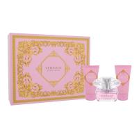 Versace Bright Crystal  Edt 50Ml + 50Ml Body Lotion + 50Ml Shower Gel 50Ml    Ženski (Eau De Toilette)