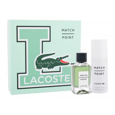 Lacoste Match Point  Edt 100 Ml + Deodorant 150 Ml 100Ml    Muški (Eau De Toilette)