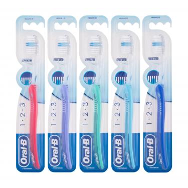 Oral-B 1-2-3 Indicator  1Pc   Medium Unisex (Cetkica Za Zube)