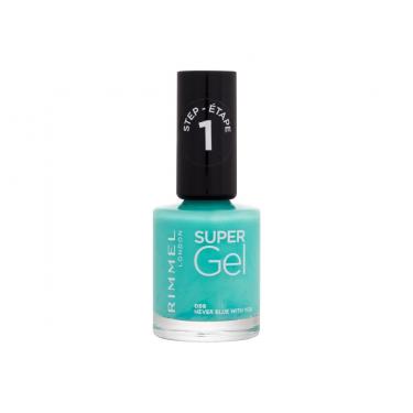 Rimmel London Super Gel Step1 12Ml  Ženski  (Nail Polish)  098 Never Blue With You