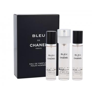 Chanel Bleu De Chanel   60Ml  Refill 3X 20 Ml Muški (Eau De Parfum)