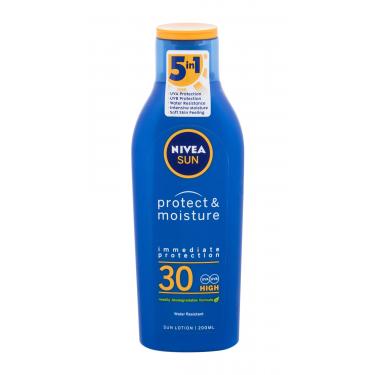 Nivea Sun Protect & Moisture   200Ml   Spf30 Unisex (Losion Za Tijelo Od Sunca)