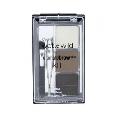 Wet N Wild Ultimate Brow   2,5G Ash Brown   Ženski (Set I Paleta Za Obrve)