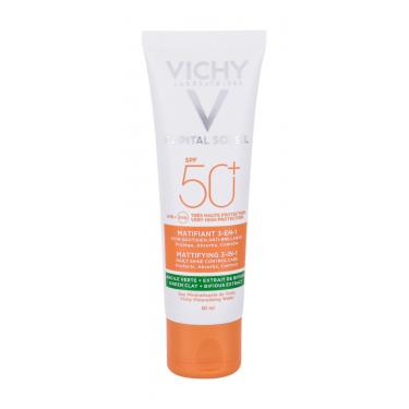 Vichy Capital Soleil Mattifying 3-In-1  50Ml   Spf50+ Ženski (Njega Lica Od Sunca)